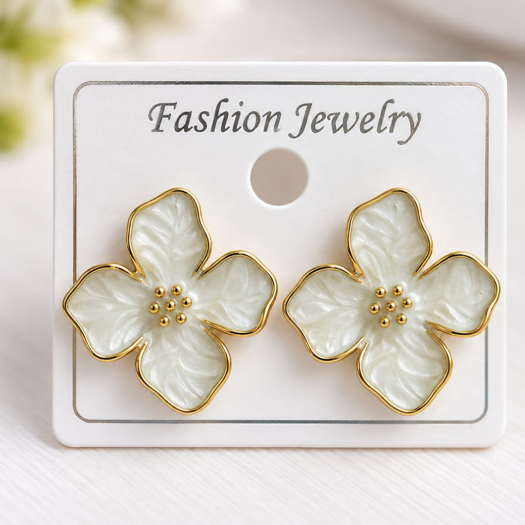 Floral Design Studs