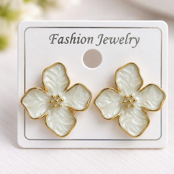 Floral Design Studs
