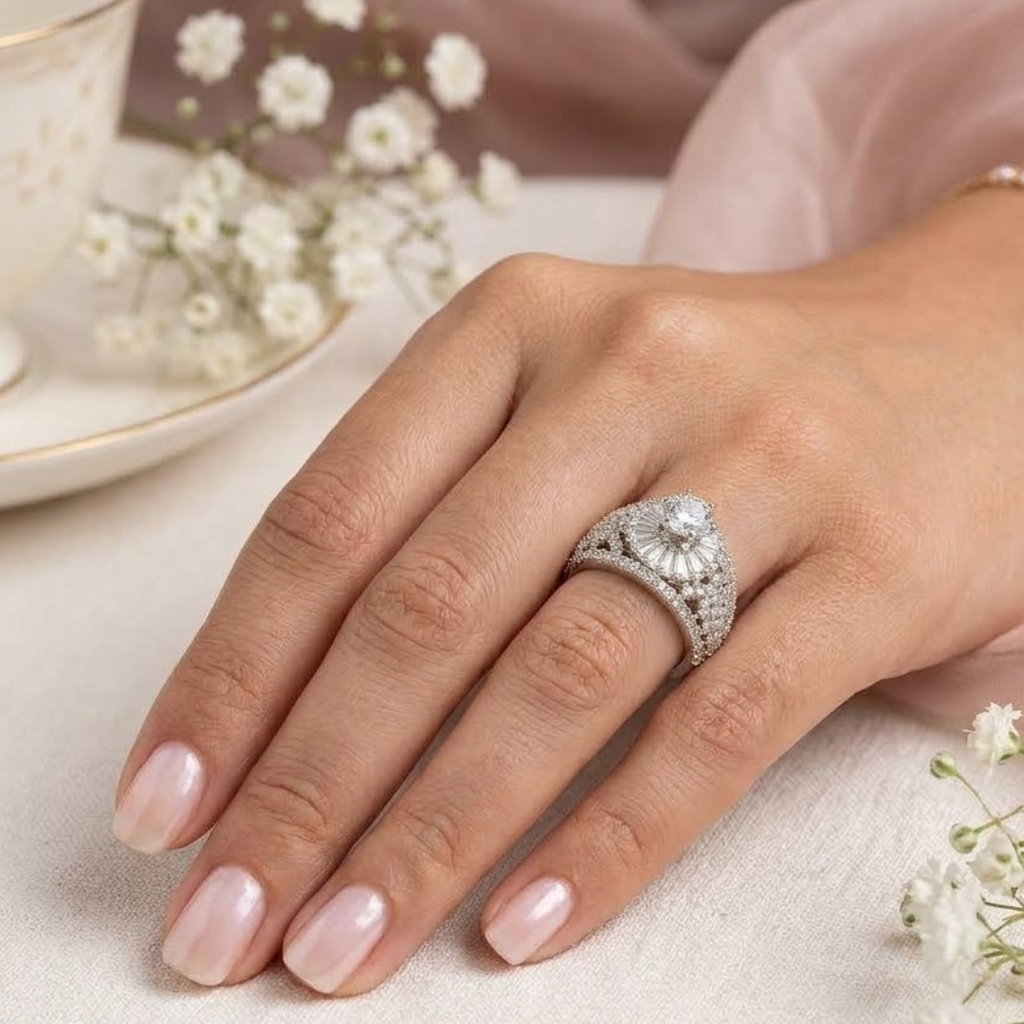 Elegant American Diamonds Rings