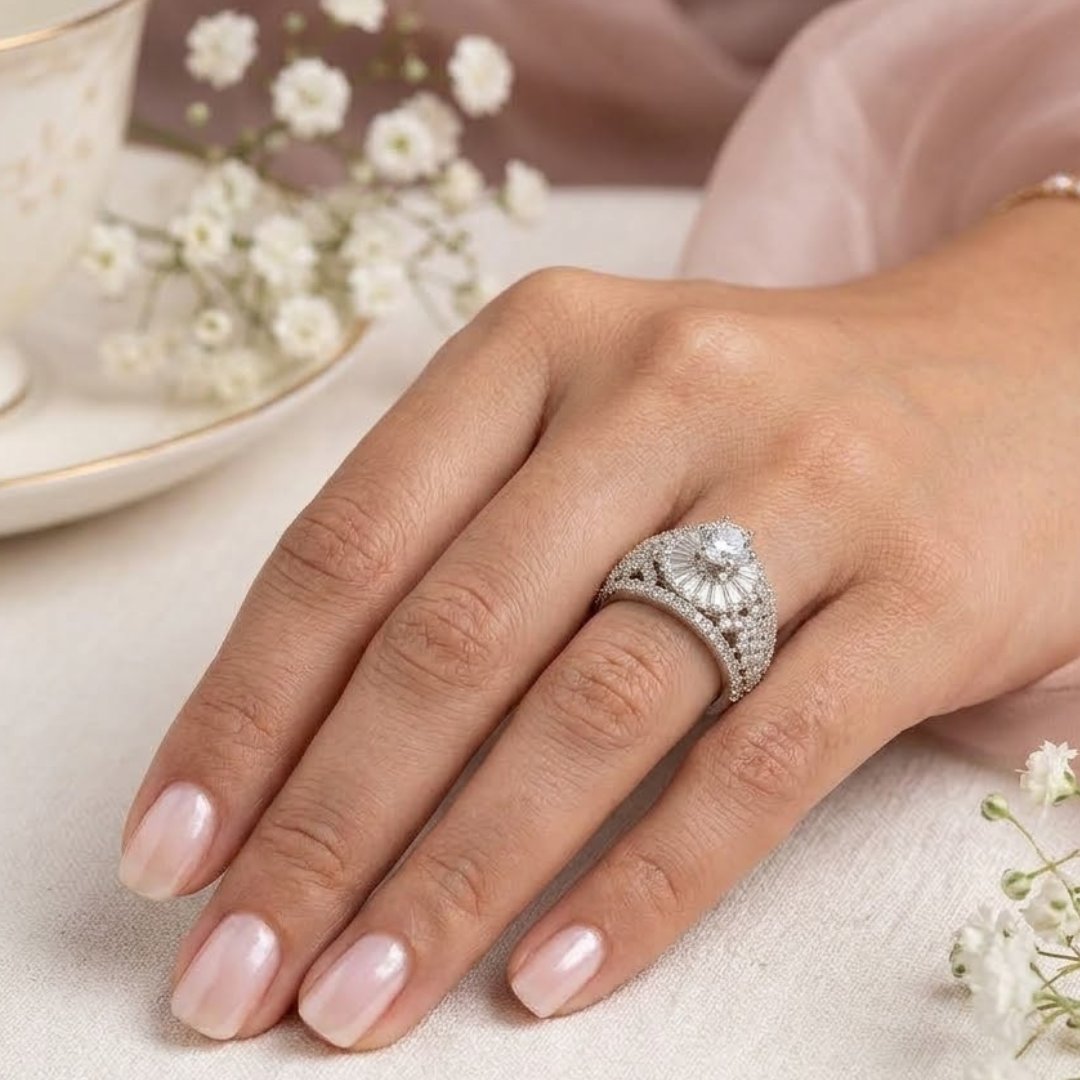 Elegant American Diamonds Rings